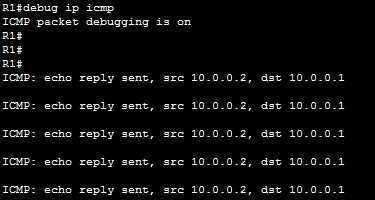 debug ip packet acl not working
