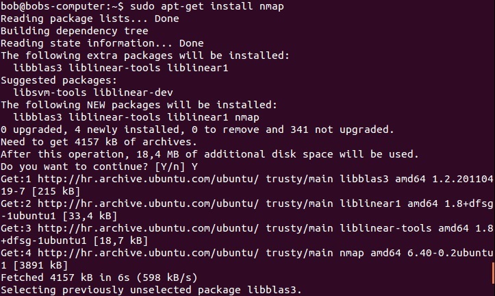 linux apt-get install befehl