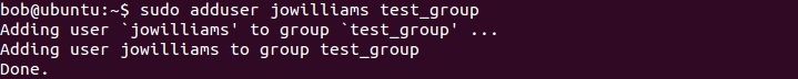 linux benutzer zu gruppe hinzufügen