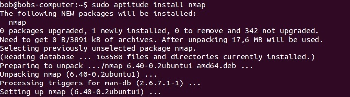 aptitude install command