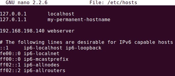 change hostname hosts file