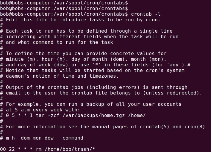 Crontab пользователя. Запустить скрипт Bash. Jobs Linux. Crontab Run Shell script.