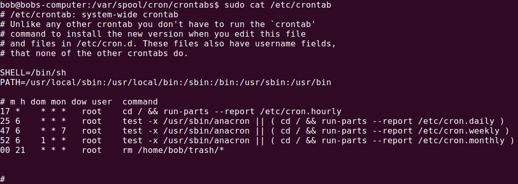 How To Execute Crontab Command In Linux