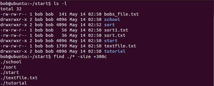 linux find file name pattern