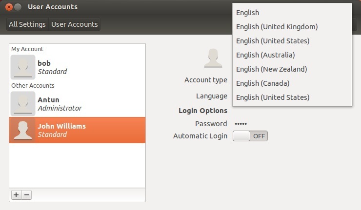 modifying users ubuntu 3