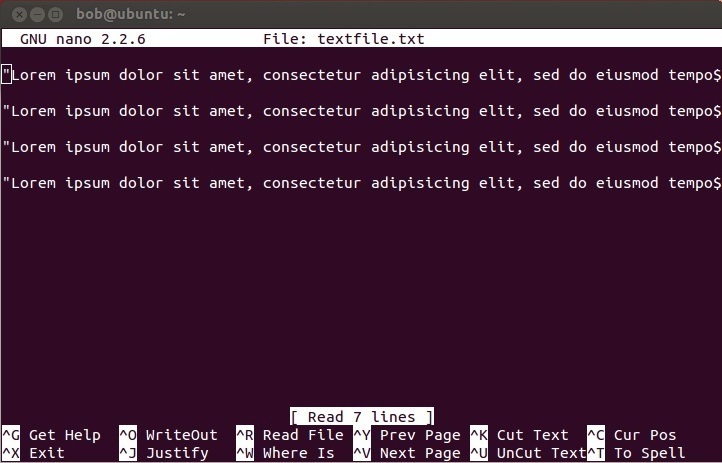 edit python scripts with ubuntu bash shell for windows