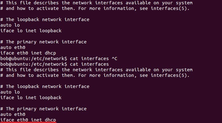ubuntu configure dhcp client