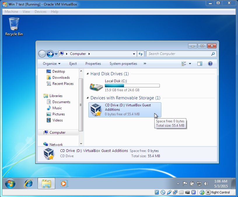 iso windows virtualbox