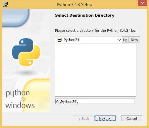 python install