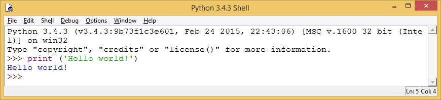 python text editor and shell in one