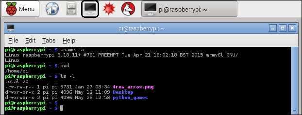 raspberry pi system monitor command line