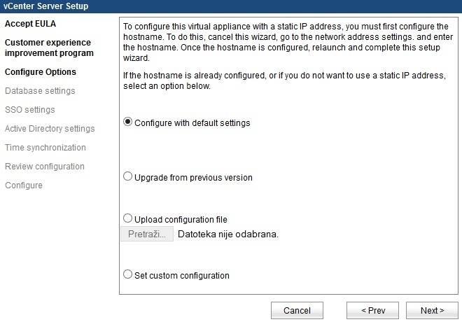 Configuration options. Previous-Version. Upgraded Version. Invalid SSO configuration.