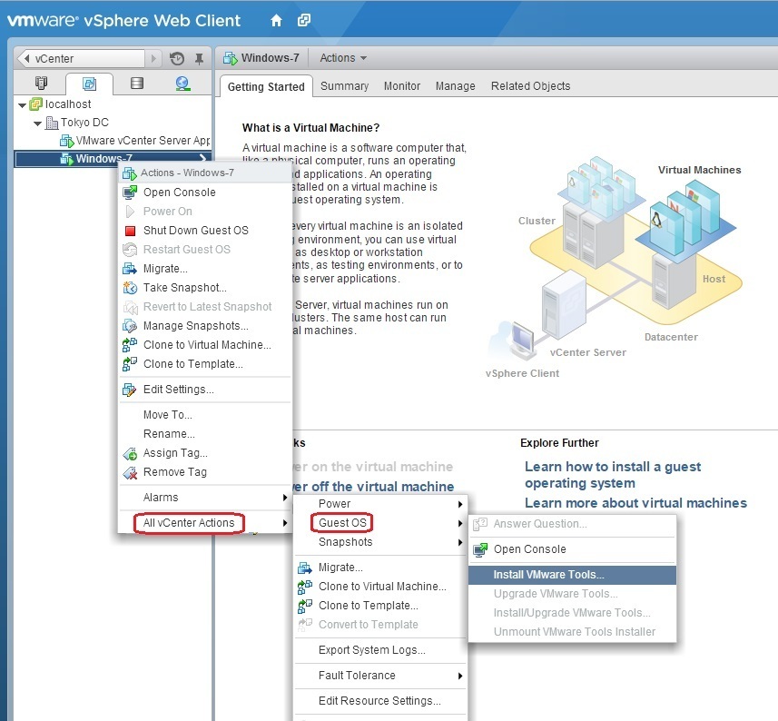 no vmware tools windows vista