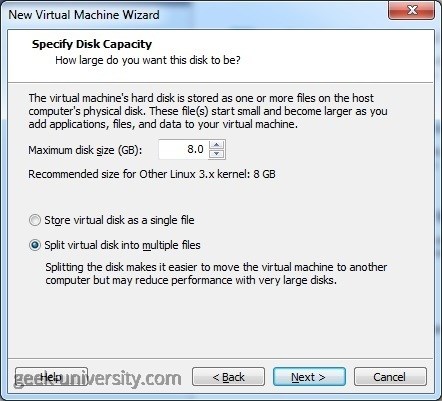 create new virtual machine disk