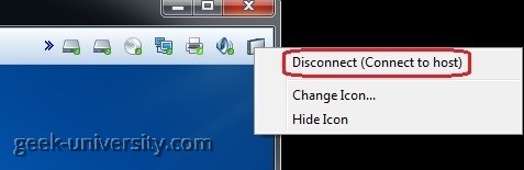 disconnect usb device taskbar