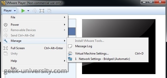 install andy emulator in vmware guest