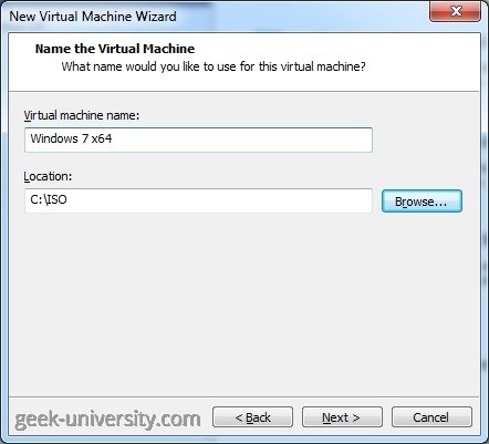 vmware player easy install name folder
