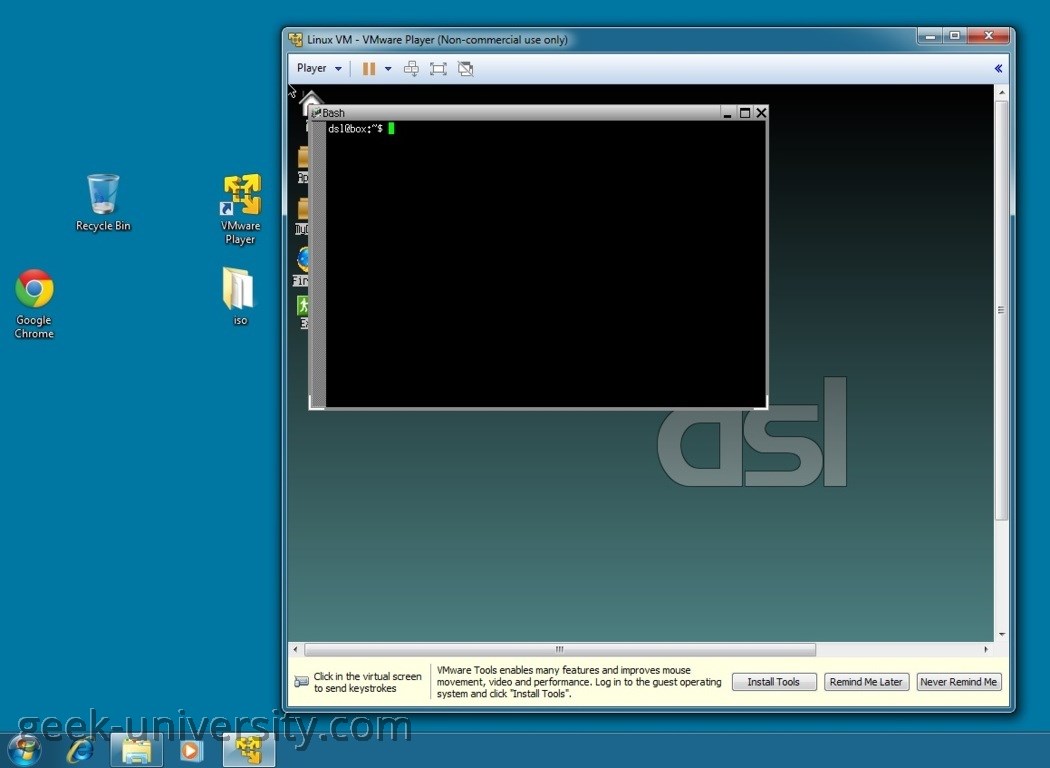 vmware player 32 bit