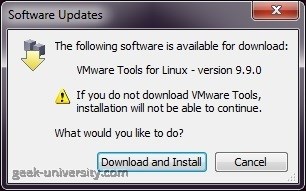 centos 6 install vmware tools download