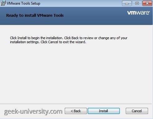 location of downloaded vmware install tools