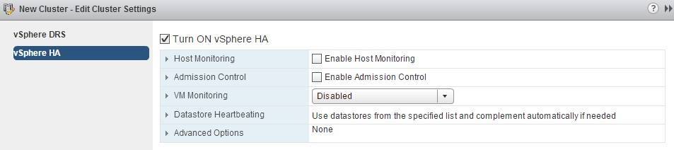 disable host monitoring