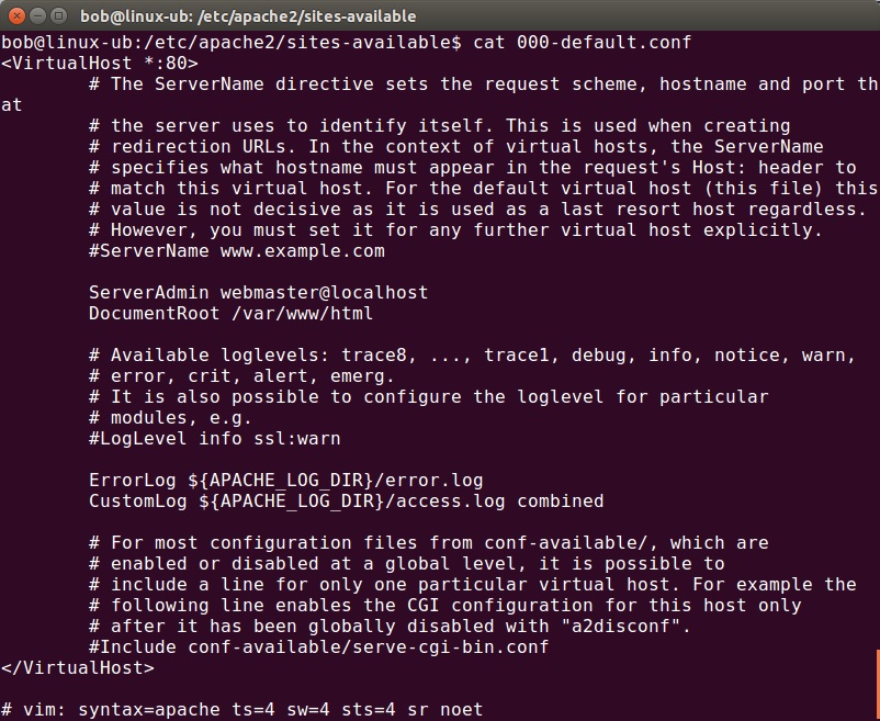 Apache2 000 Default Conf Example