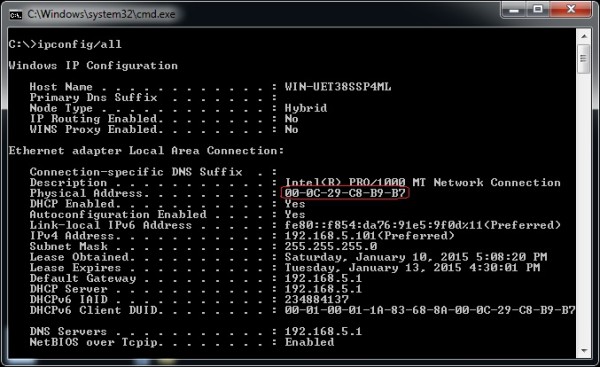 nmap command line for mac