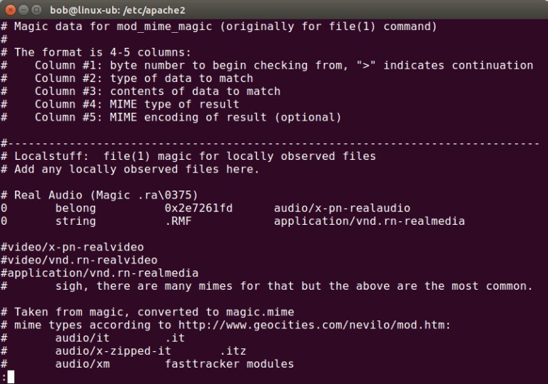 magic file | Apache#