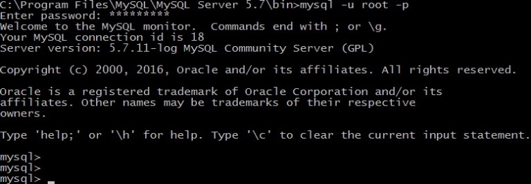 start-the-command-line-interface-mysql