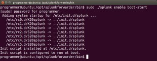 installing splunk forwarder on linux