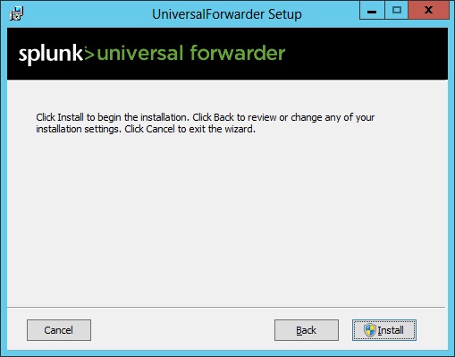 splunk universal forwarder windows event logs