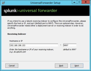 install splunk universal forwarder windows