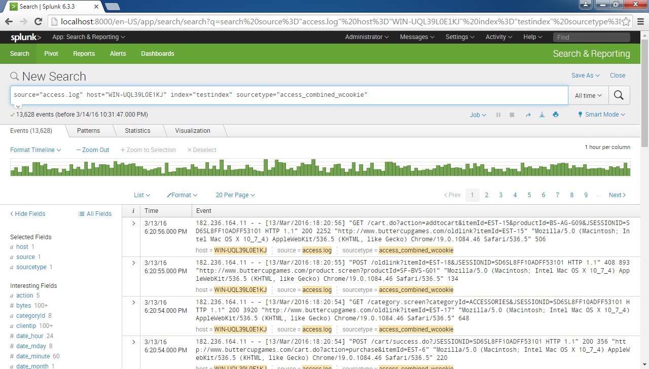 Splunk Tutorial Data at getmadisynblog Blog