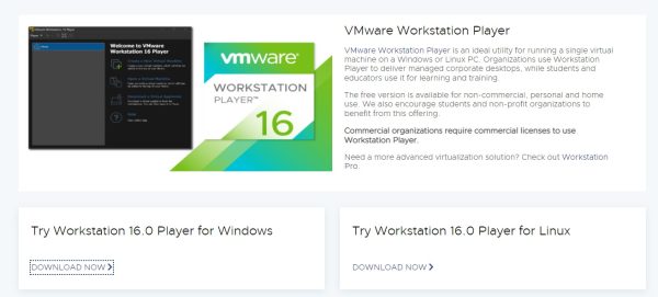 vmware workstation player 7.0 download