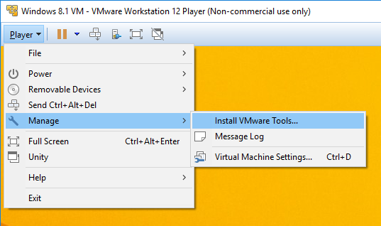 download vmware tools workstation