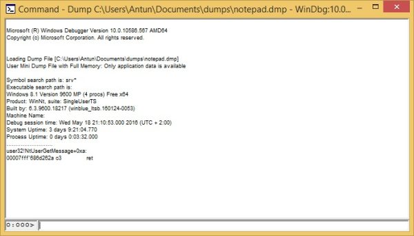 Create dump files | Process Explorer#